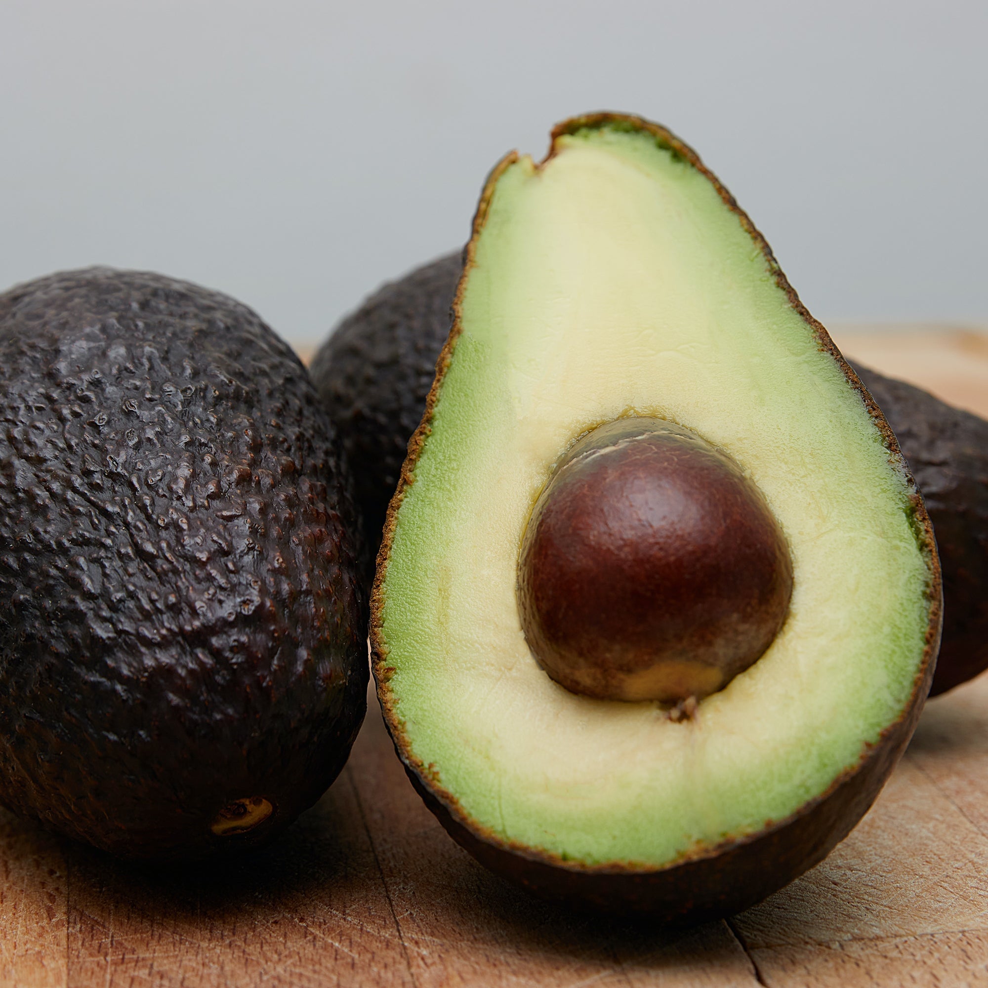 avocado cut open