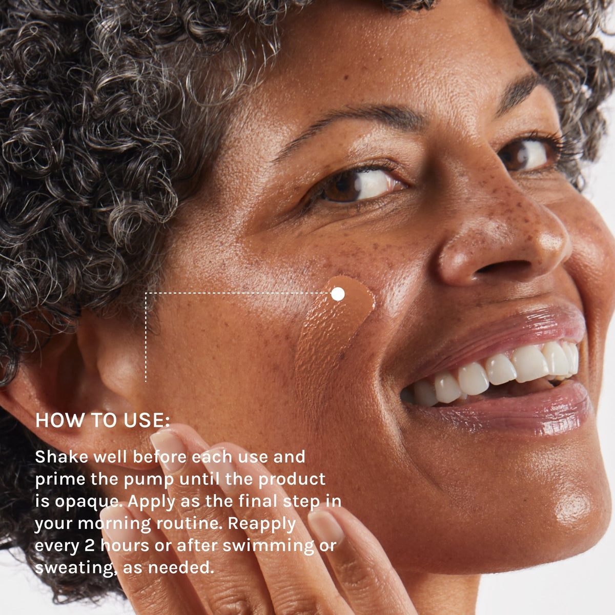 how to use essential tinted spf