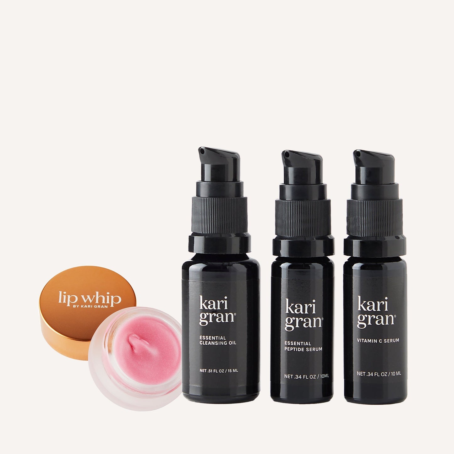 Glowing Skin Mini Trio + Lip Whip