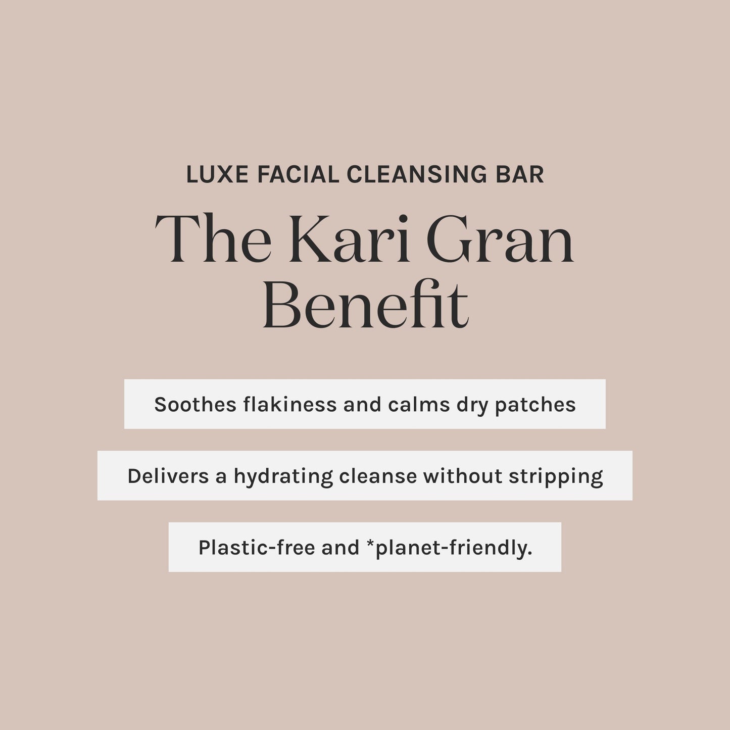 Luxe Facial Cleansing Bar