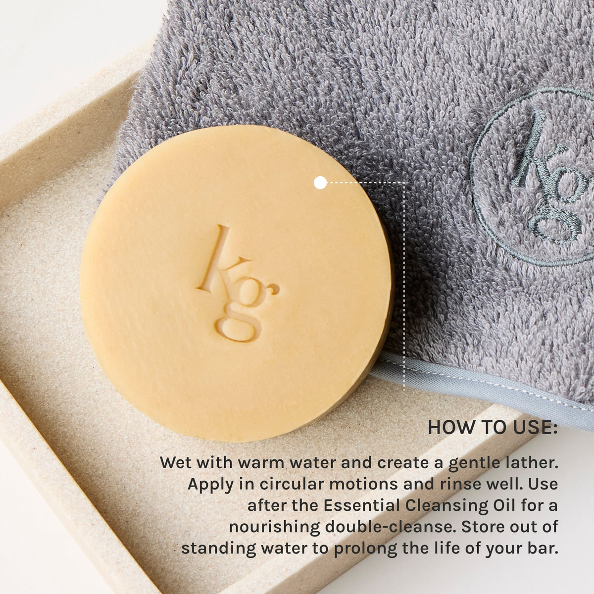 how to use luxe cleansing bar