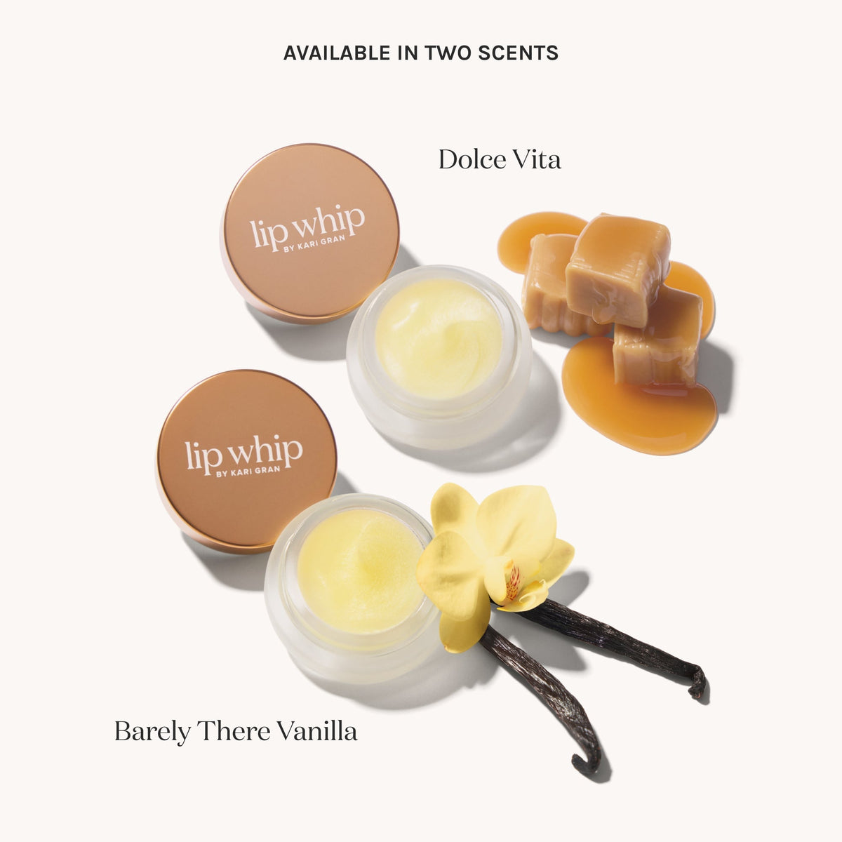 Two Flavors of Lip Whip Peptide Smoothing