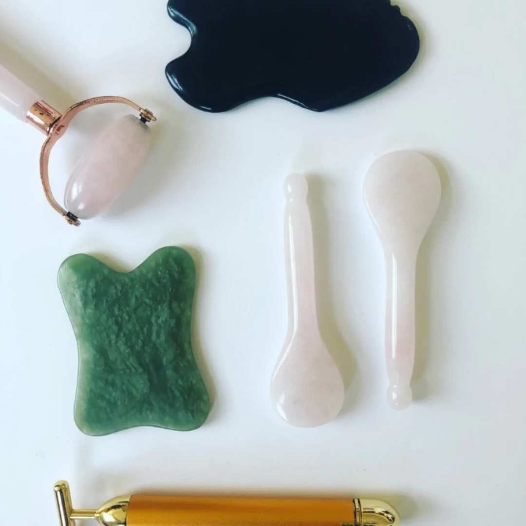 image of multiple facial tools