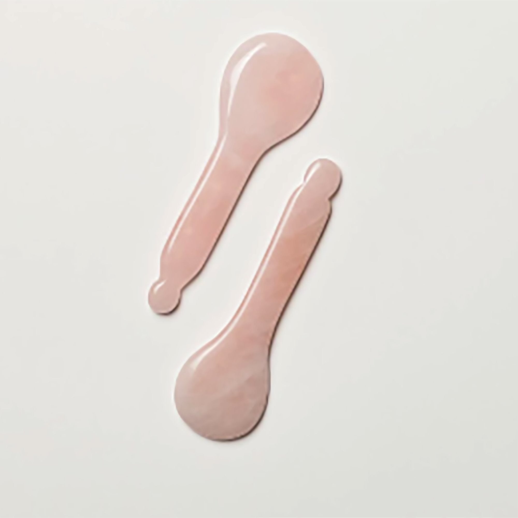 rose quartz spoons
