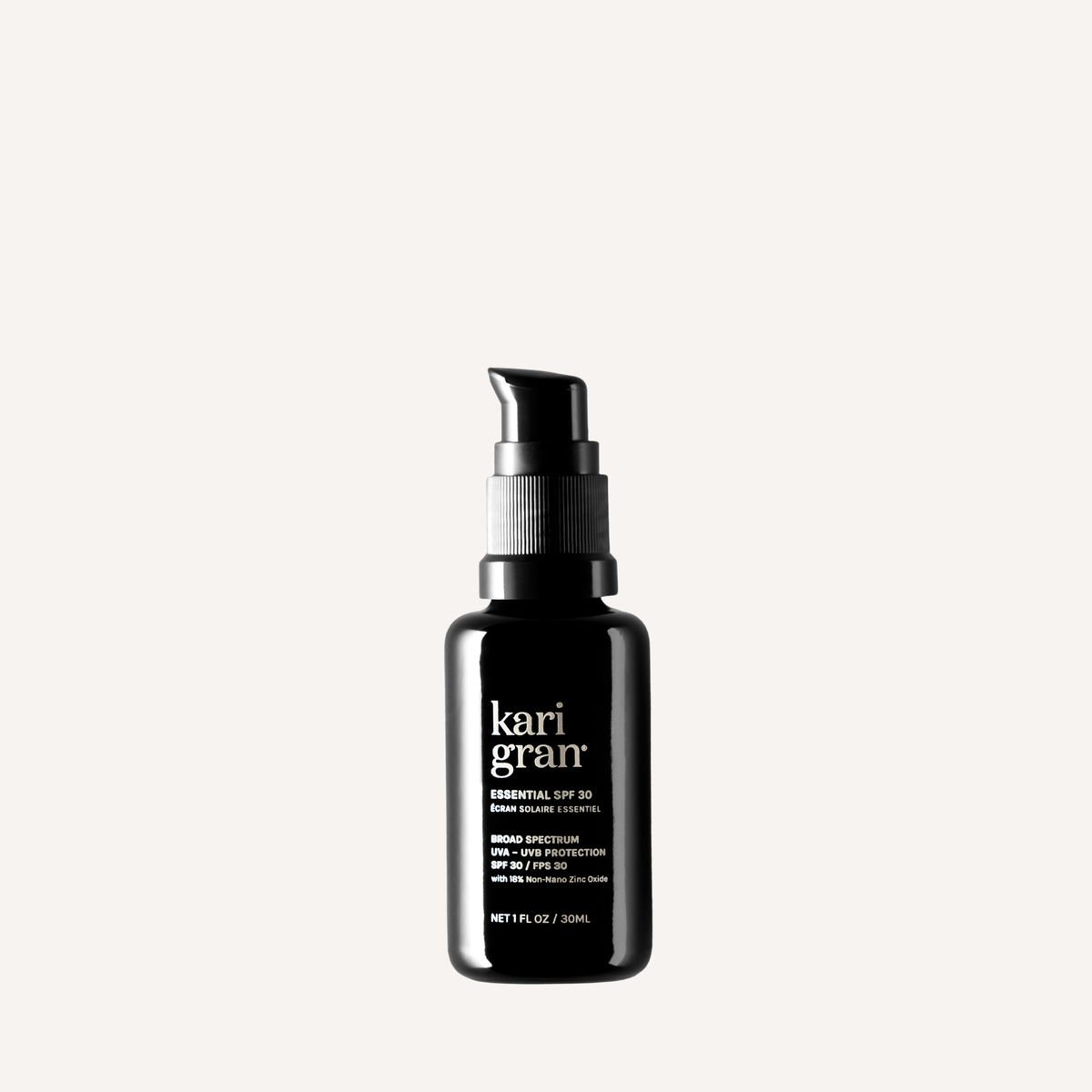 Kari Gran Essential SPF 30 bottle