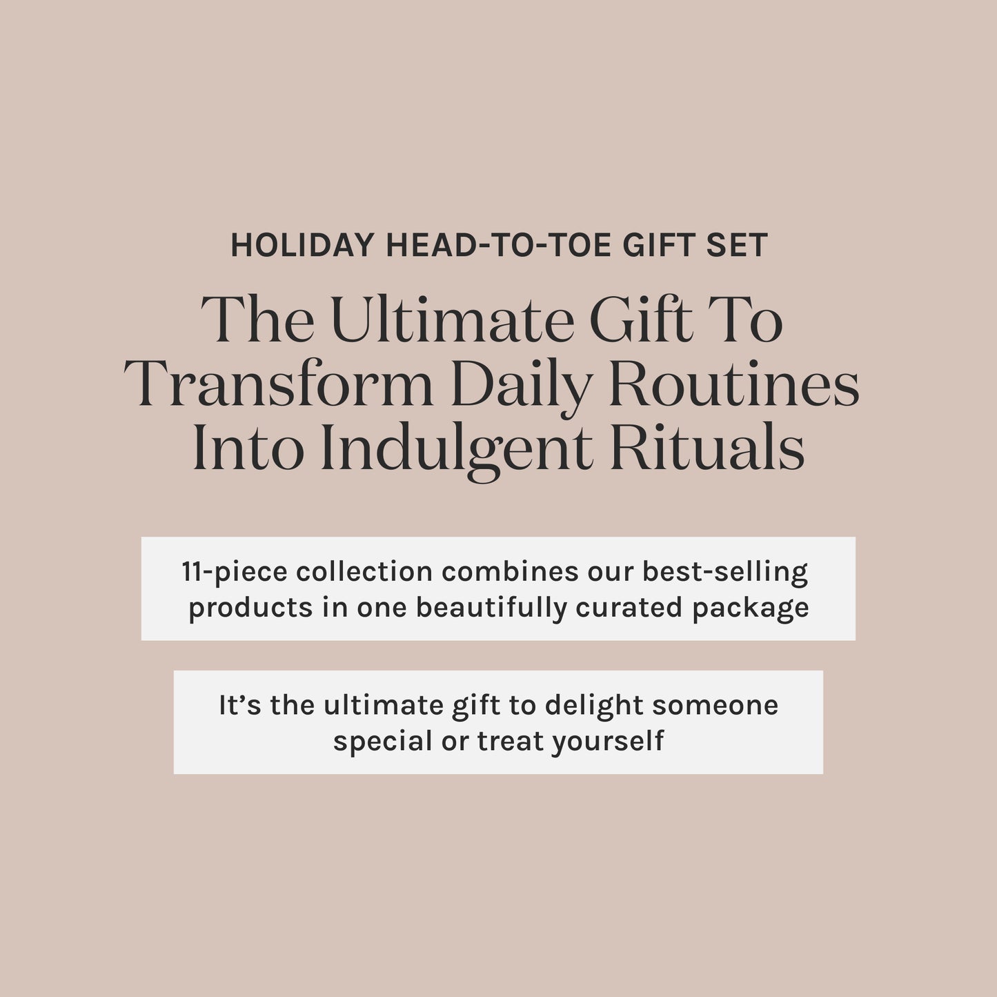 Kari Gran Holiday Head-to-Toe Gift Set