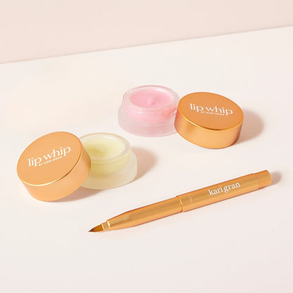 image of lip whips and lip whip brush