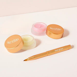 image of lip whips and lip whip brush