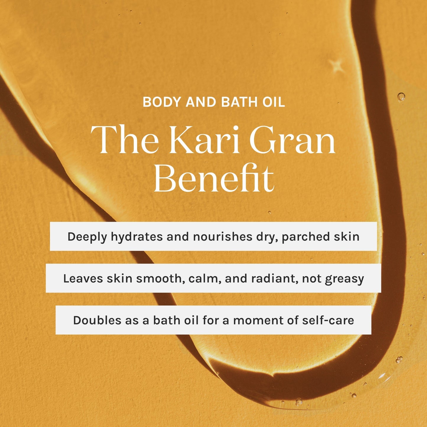 Body and Bath Oil