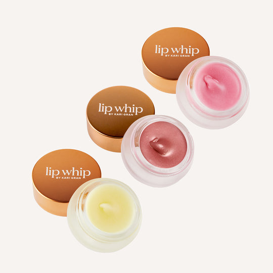 Lip Whip Naked, Tinted & Blush Trio