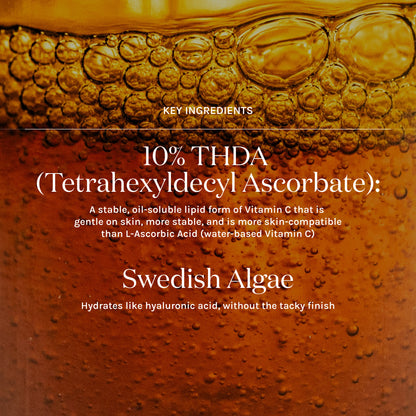 Key Ingredients - THDA and Swedish Algae