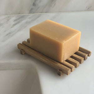 Kari Gran Essential Bar Soap near bathroom sink
