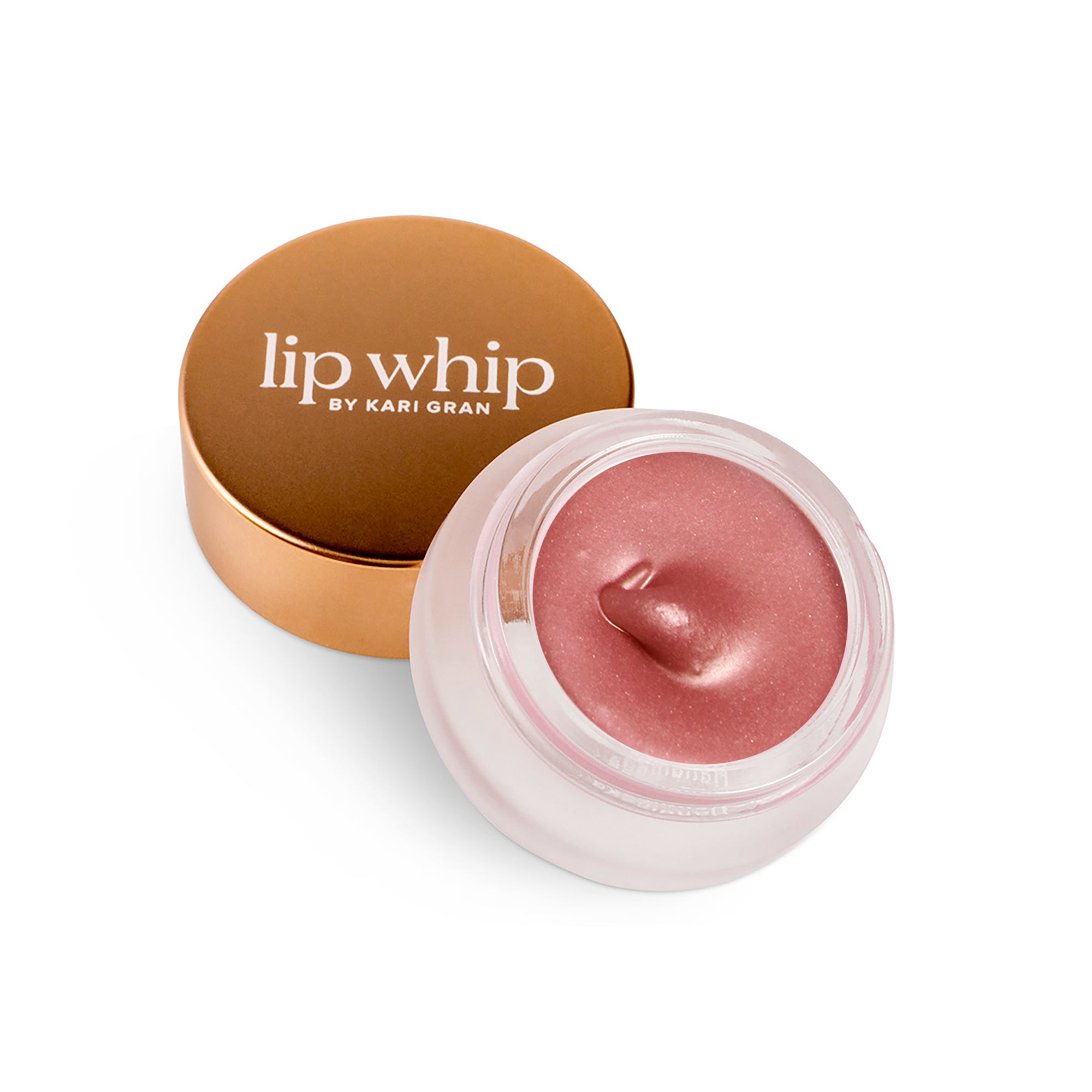 Kari Gran Blush Lip Whip Treatment on a white background