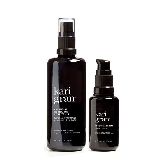 Kari Gran Hydrating Duo with Essential Rose Tonic 100ml  and Essential Serum 30ml